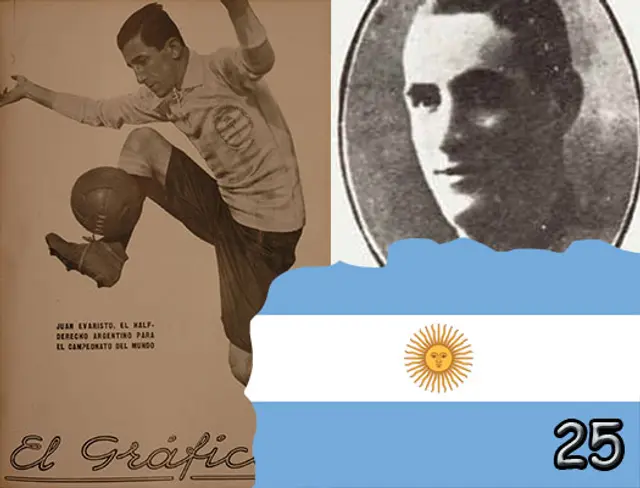 Argentinas 30 största VM-legendarer genom tiderna: Plats 25 - Juan och Mario Evaristo