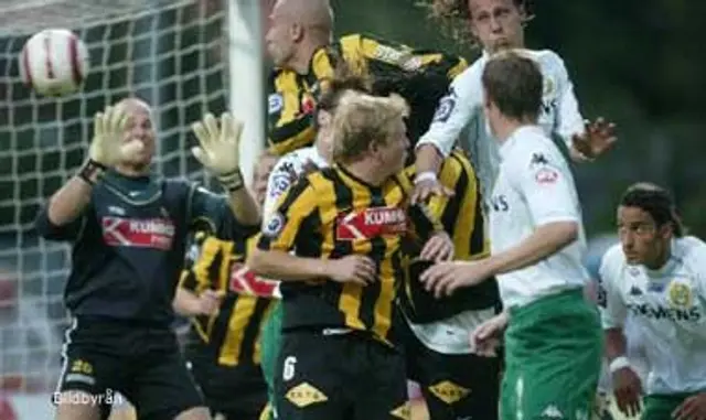 BK H&auml;cken – Hammarby IF 1-3 