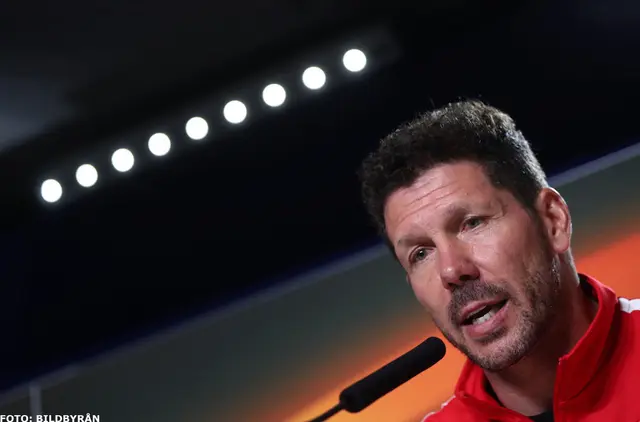 Simeone: "Endast det på planen är viktigt"