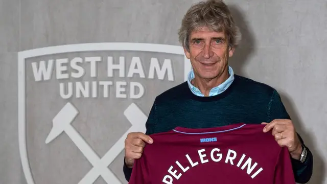 Officiellt: Manuel Pellegrini ny manager för West Ham