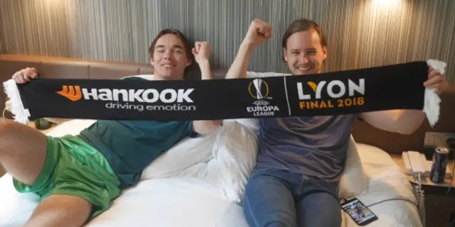 Vinnartrion hemma igen efter Hankook-resan till Lyon