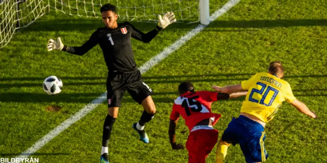 Sverige - Peru 0-0 Mållöst igen