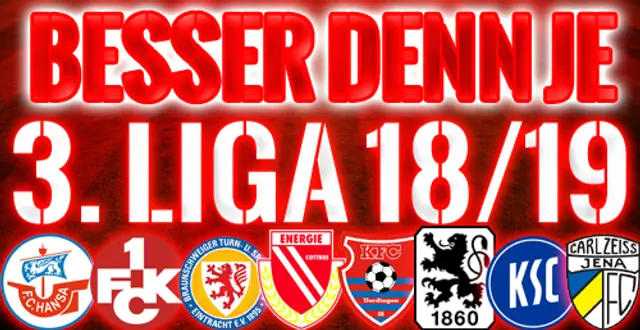 3. Liga 2018/2019 - del 1. De nya