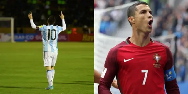 Fyra gånger pengarna på att Messi eller Ronaldo gör mål i VM