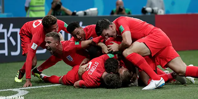 England avgjorde sent mot Tunisien