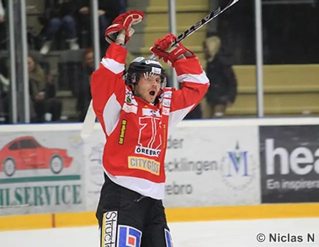 Örebro tog ledningen i playoff efter en klar seger mot Oskarshamn.