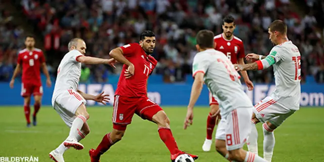 Spelarbetyg Iran vs Spanien: Pouraliganji en stjärna i backlinjen!