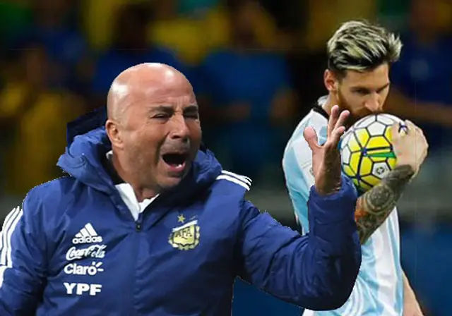 Sampaoli och Messi kan ta varandra i hand och lämna skeppet