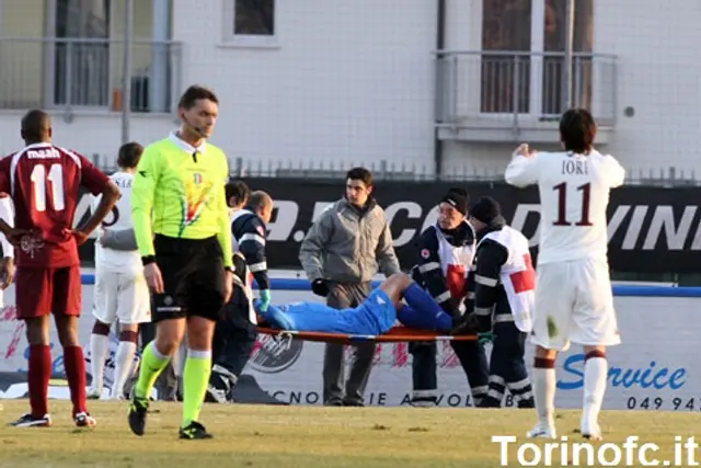 Cittadella – Torino 1-1: Två tuffa smällar på Tombolato