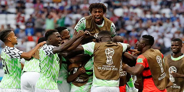 Matchfakta: Nigeria - Island 2-0