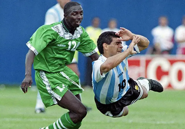 Argentina har aldrig tappat poäng mot Nigeria i VM