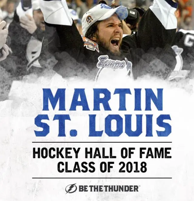 Martin St. Louis till Hall of Fame