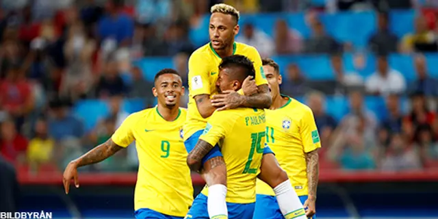 Matchfakta: Serbien - Brasilien 0-2