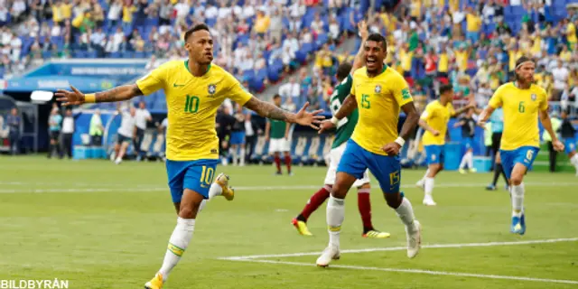 Spelarbetyg Brasilien - Mexiko 2-0: Kontrollerat trots dålig start