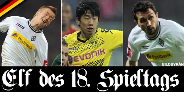 Omgångens elva: Borussia för nästan hela slanten