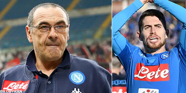 Aurelio De Laurentiis: Jorginho och Sarri nära Chelsea