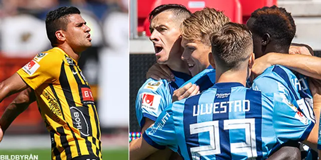 Inför Djurgården - BK Häcken: Jakten på toppen fortsätter