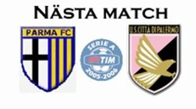 Inf&ouml;r: Palermo - Parma