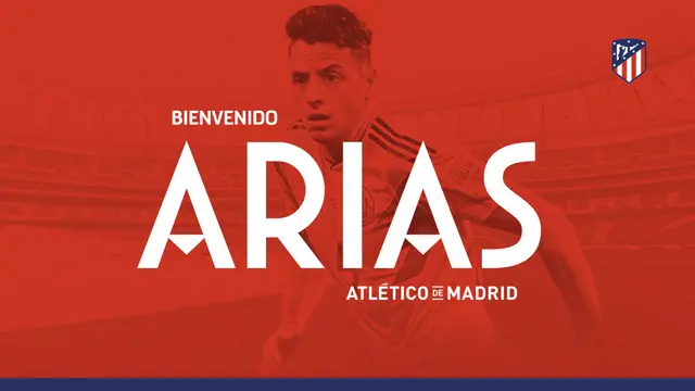 Officiellt: Atlético värvar Santiago Arias