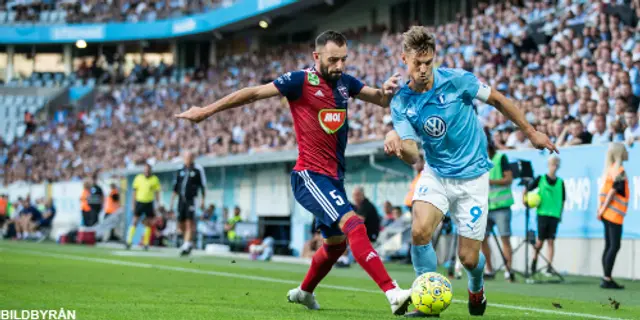 Fem snabba efter MFF-Vidi: 1-1