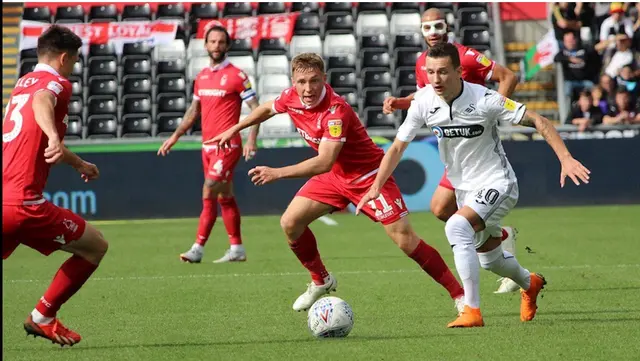 SWANSEA CITY- NOTTINGHAM FOREST 0 - 0.