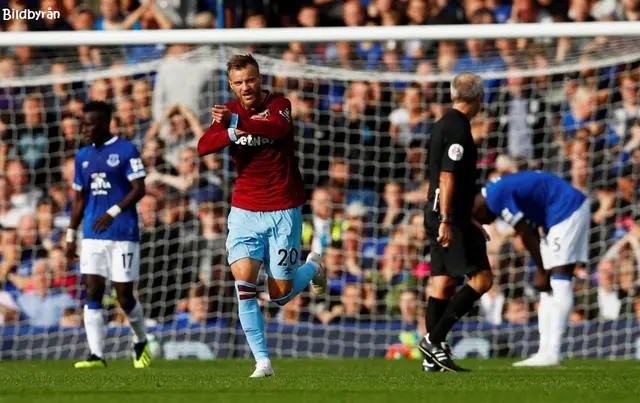 Everton - West Ham 1-3