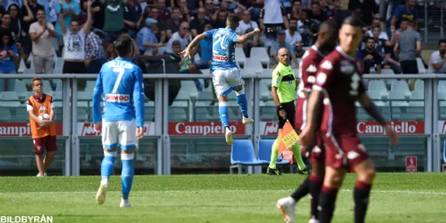 Torino 1-3 Napoli: Carlo roterar, Napoli segrar