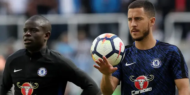 Hazard och Kanté uttagna i FIFA:s världslag