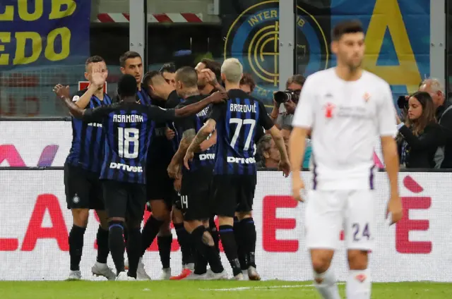 Postpartita Inter 2-1 Fiorentina: Viola förtjänade mer. 