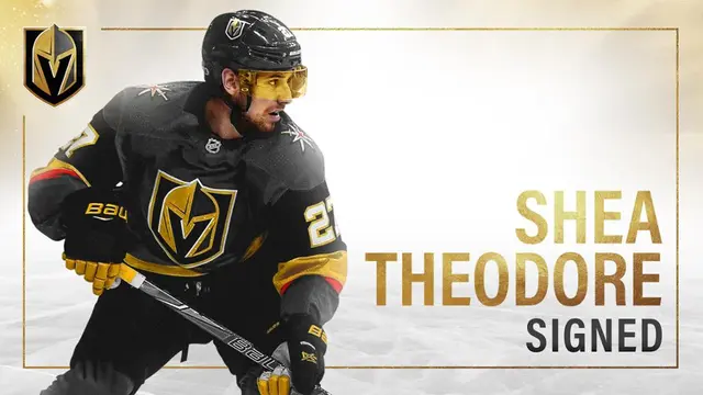 Vegas kom tillslut överens med Shea Theodore om ett nytt kontrakt.