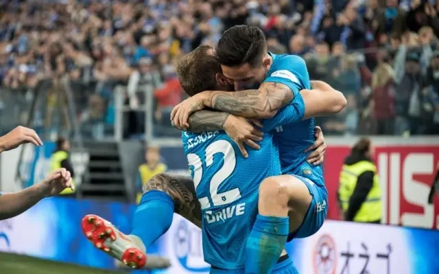 Zenit vann toppmötet mot Krasnodar