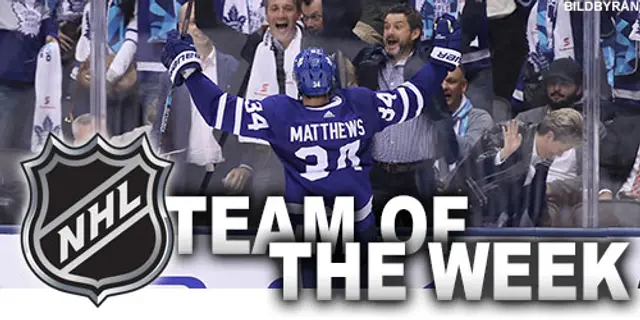 Team of the Week #1: ”Matthews leder Toronto” 