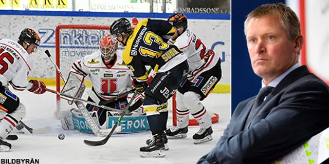 Sundblad efter förlusten mot HV71” Vi kommer att få ordning på det”