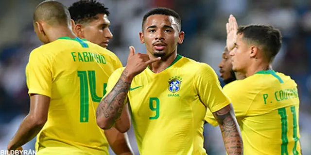 Saudiarabien - Brasilien 0-2: Tuffare än väntat