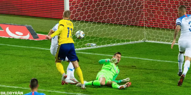 Sverige - Slovakien 1-1 - Oavgjort inför publikfiasko