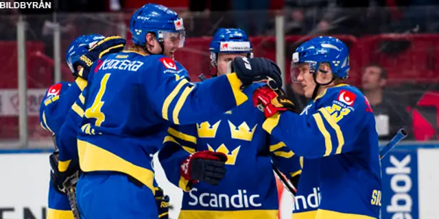 Tre Kronor turneringsvinnare - leder Euro Hockey Tour