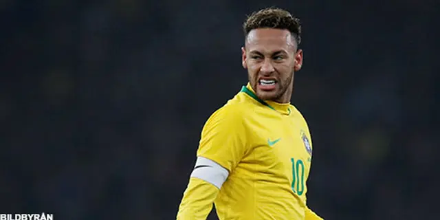 Neymar tillbaka i träning för Brasilien