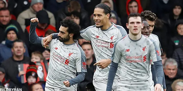 Bournemouth - Liverpool 0-4 (0-1)