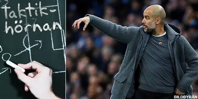 Guardiola och en analys av de “falska ytterbackarna”