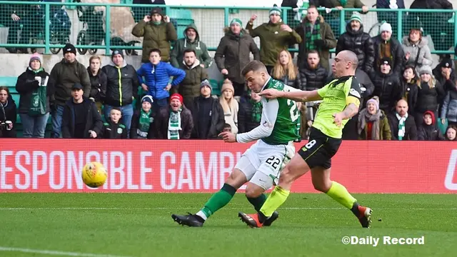 Bleksam insats mot Hibs resulterade i förlust