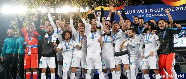 Real Madrid på plats i Abu Dhabi för Klubblags-VM och holländskt motstånd i åttondelsfinalen av Champions League