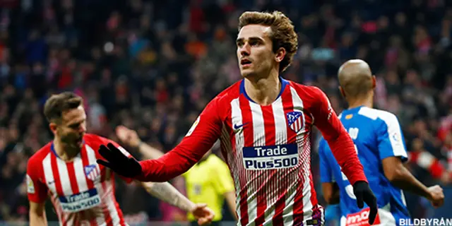 Matchrapport: Atlético Madrid - Espanyol 1-0