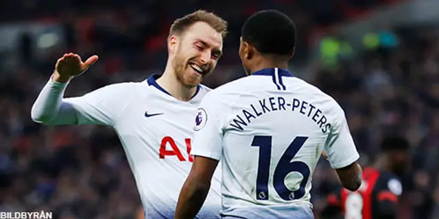 Spurs tvåa efter 5-0