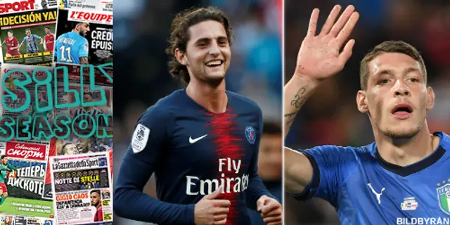 Sillysvepet: Rabiot följer inte med PSG – Roma vill förstärka med Belotti