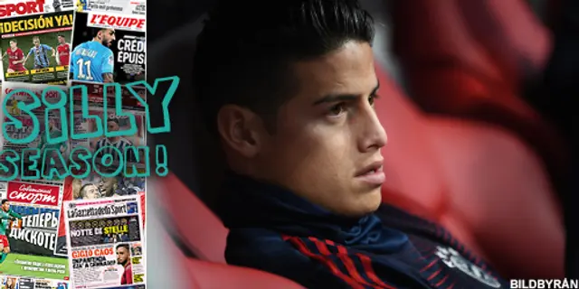 Sillysvepet: Fulham presenterar Babel – Arsenal tar över James Rodriguez?