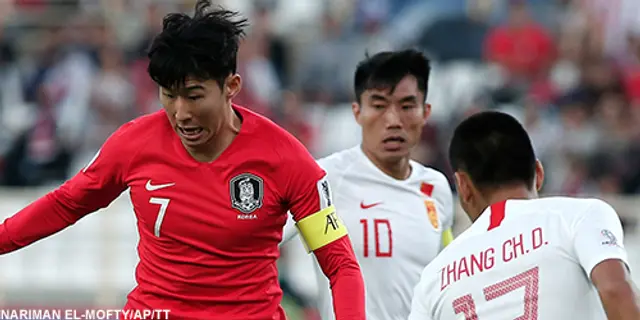 Sydkorea - Kina 2-0: Son var skillnaden