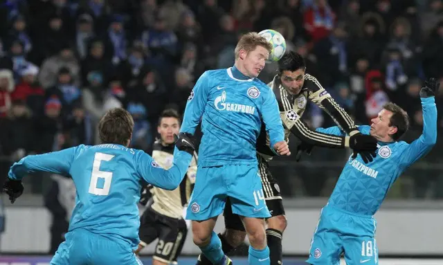 FC Zenit – Benfica 3-2