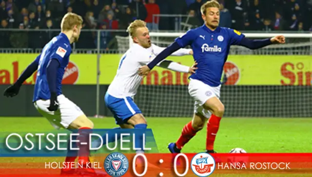 Oavgjort mot Holstein Kiel