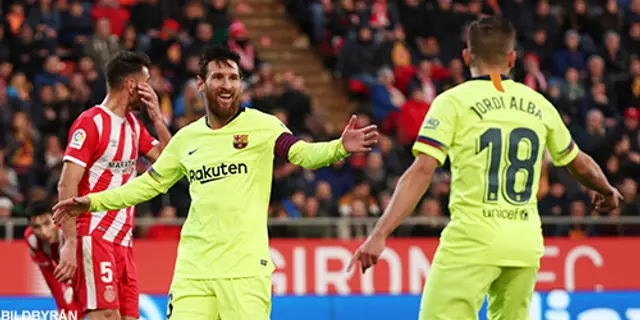 Girona – Barcelona 0-2: segersviten förlängd!