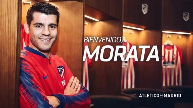 Officiellt: Álvaro Morata klar för Atlético Madrid